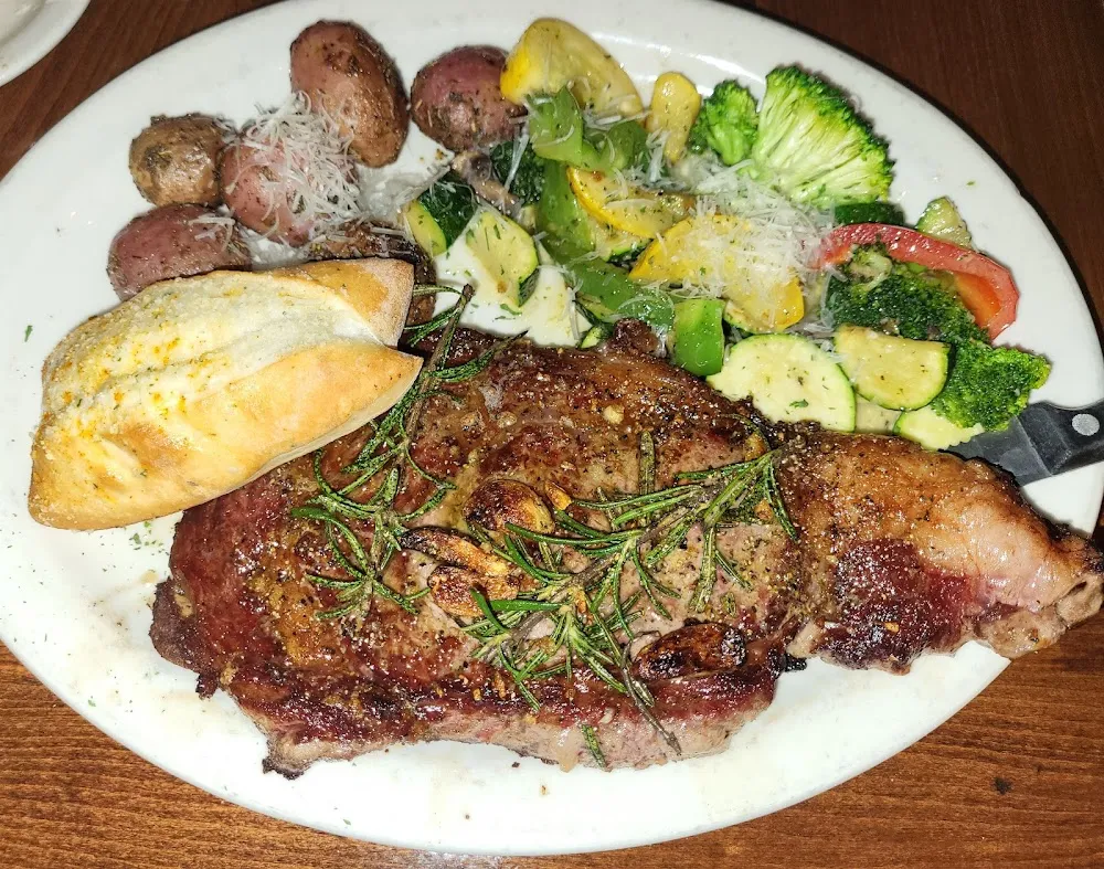 16oz Ribeye Steak with Rosemary and Garlic