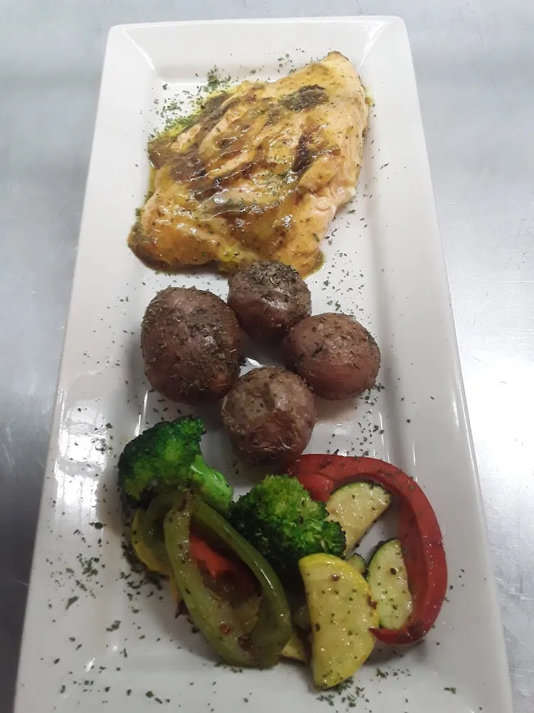 Salmon Perfectly Cooked